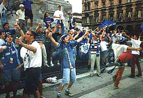 UEFA-Cup-Finale in Mailand 1997